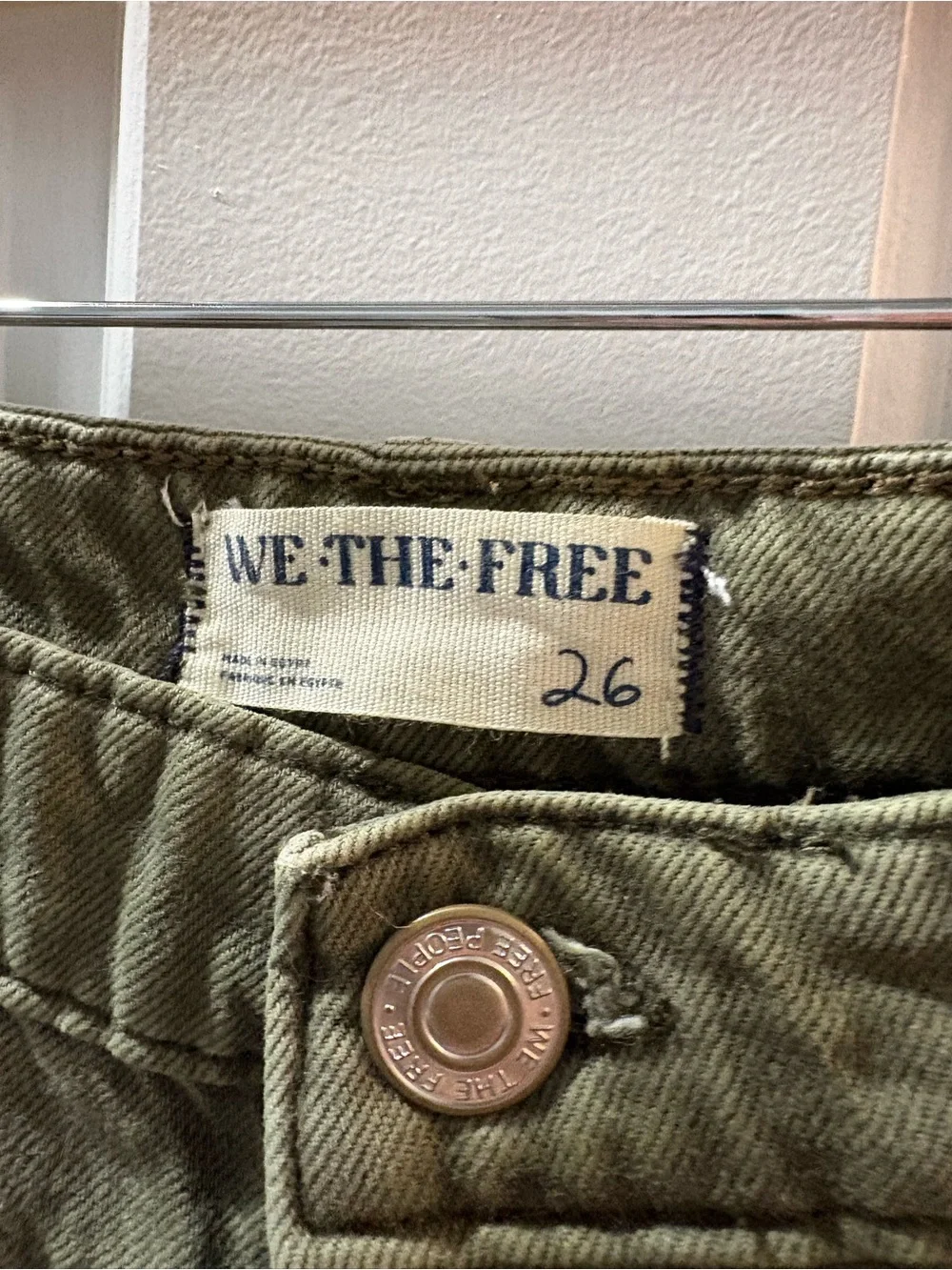 Free people Palmer cuff jeans